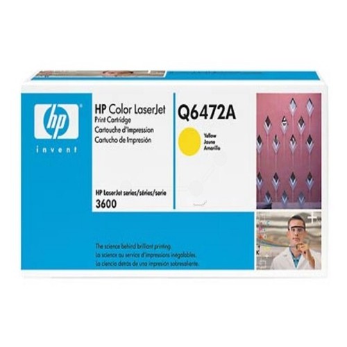 Original toner q6472a - hp,