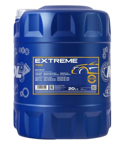 20l mannol extreme - 20l, 5w-40