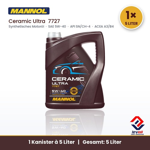 Liter mannol 7727 ceramic - 5,