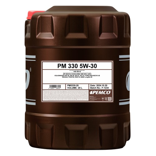 Pemco 330 motoröl - 5w-30, motoröl,