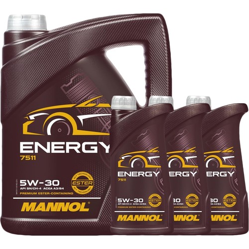 Liter motoröl mannol - 5w-30,