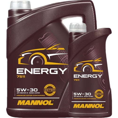 Liter motoröl mannol - 6,