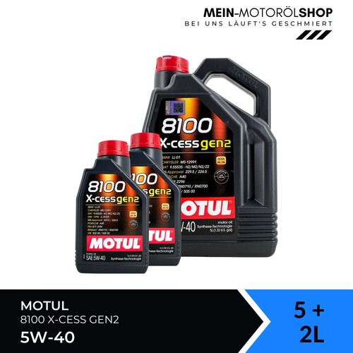 Motul 8100 cess gen2 40 - 8100, 5w-40