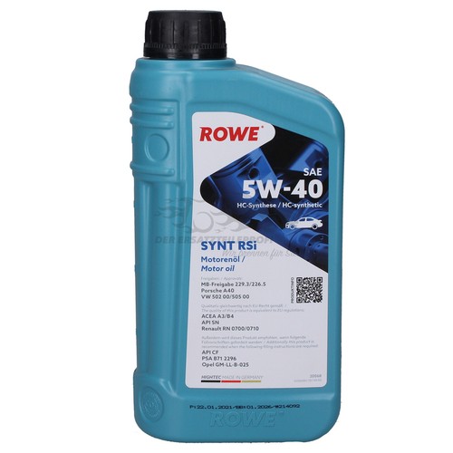 Rowe motoröl hightec synt rsi - rowe,
