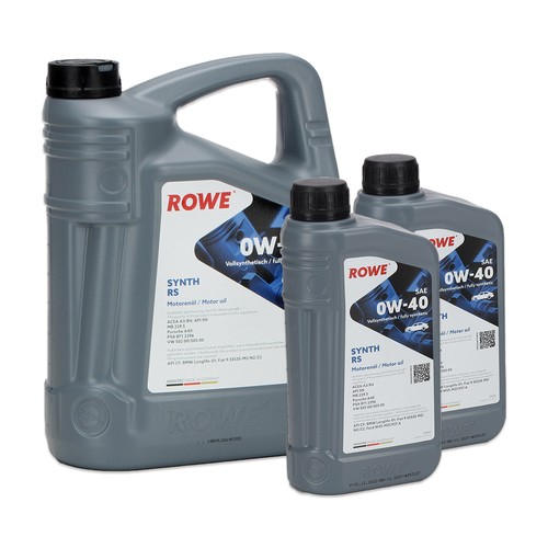 Rowe synth 0w40 motoröl - 7l, rs